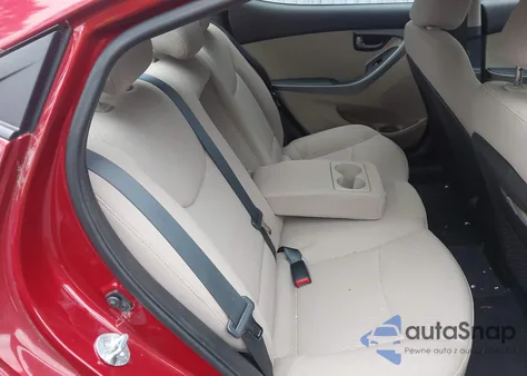 2016 Hyundai Elantra Se from USA, damaged, VIN 5NPDH4AE1GH726488